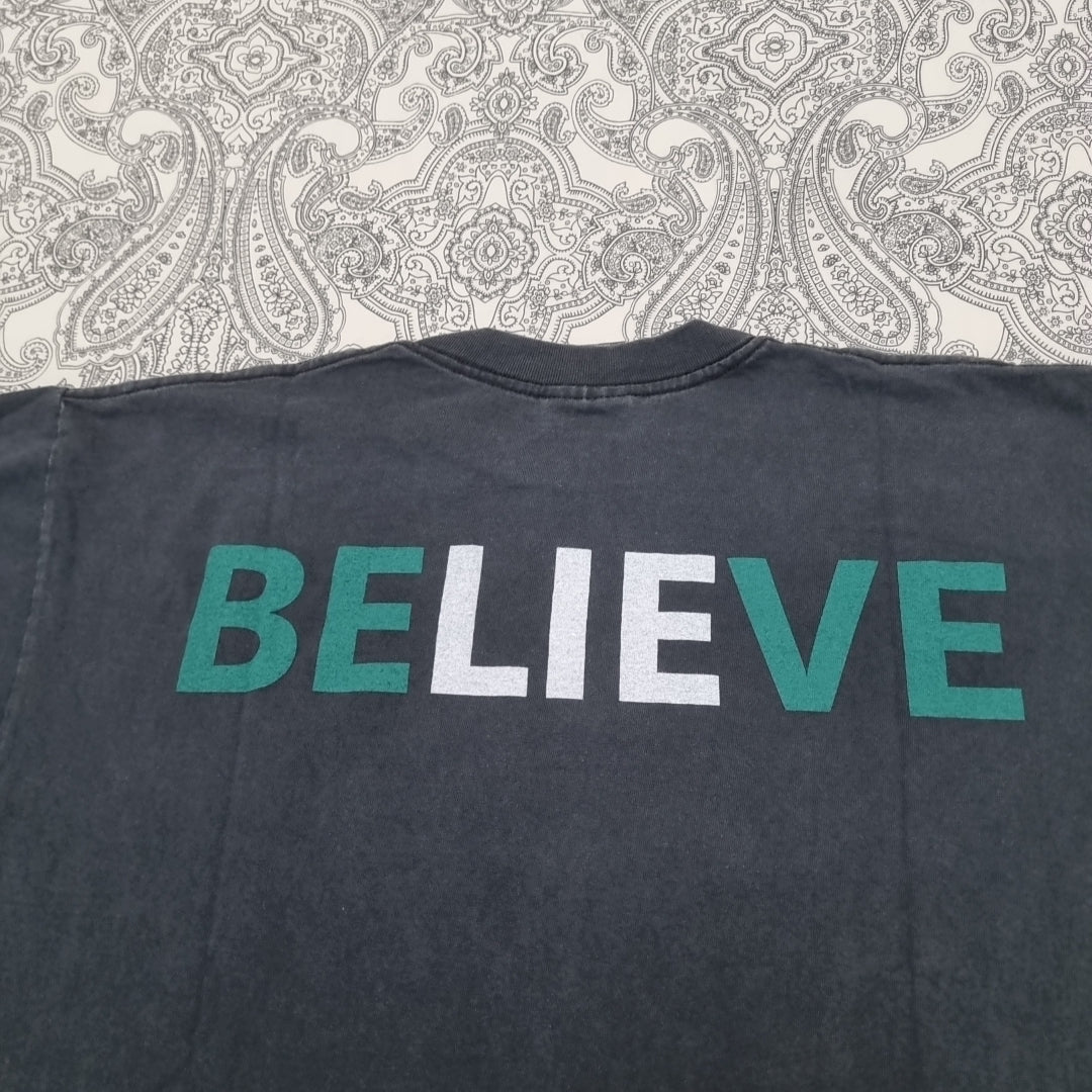 Marilyn Manson Vintage T Shirt Believe Graphic Print