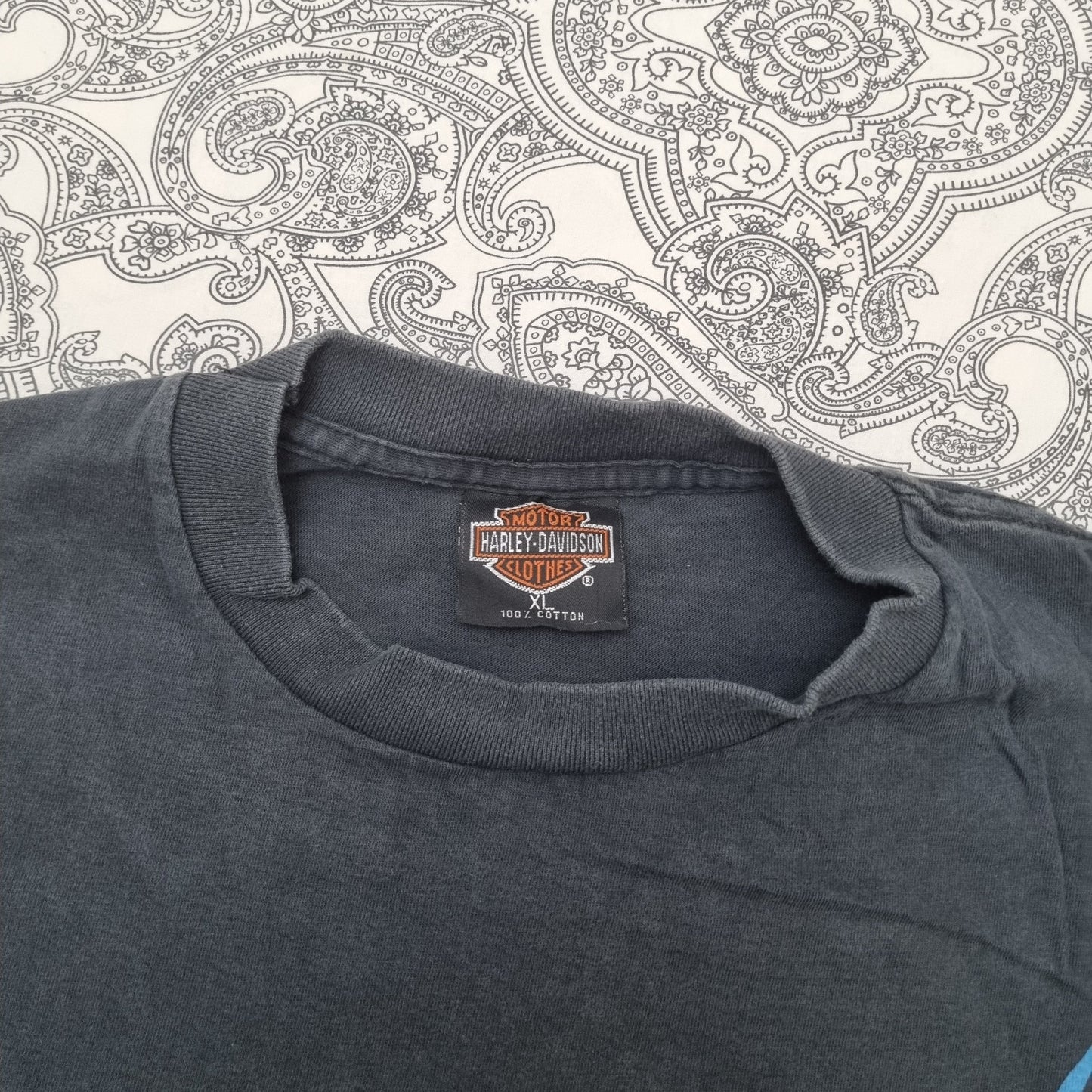 Harley Davidson Vintage T-Shirt Rocky Point Mexico Graphic Tee vintage graphic Clothes, Shoes & Accessories:Men:Men's Clothing:Shirts & Tops:T-Shirts by Golden Era Tees