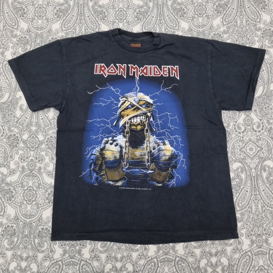 Iron Maiden Vintage T Shirt World Slavery Tour 1984 Graphic Print