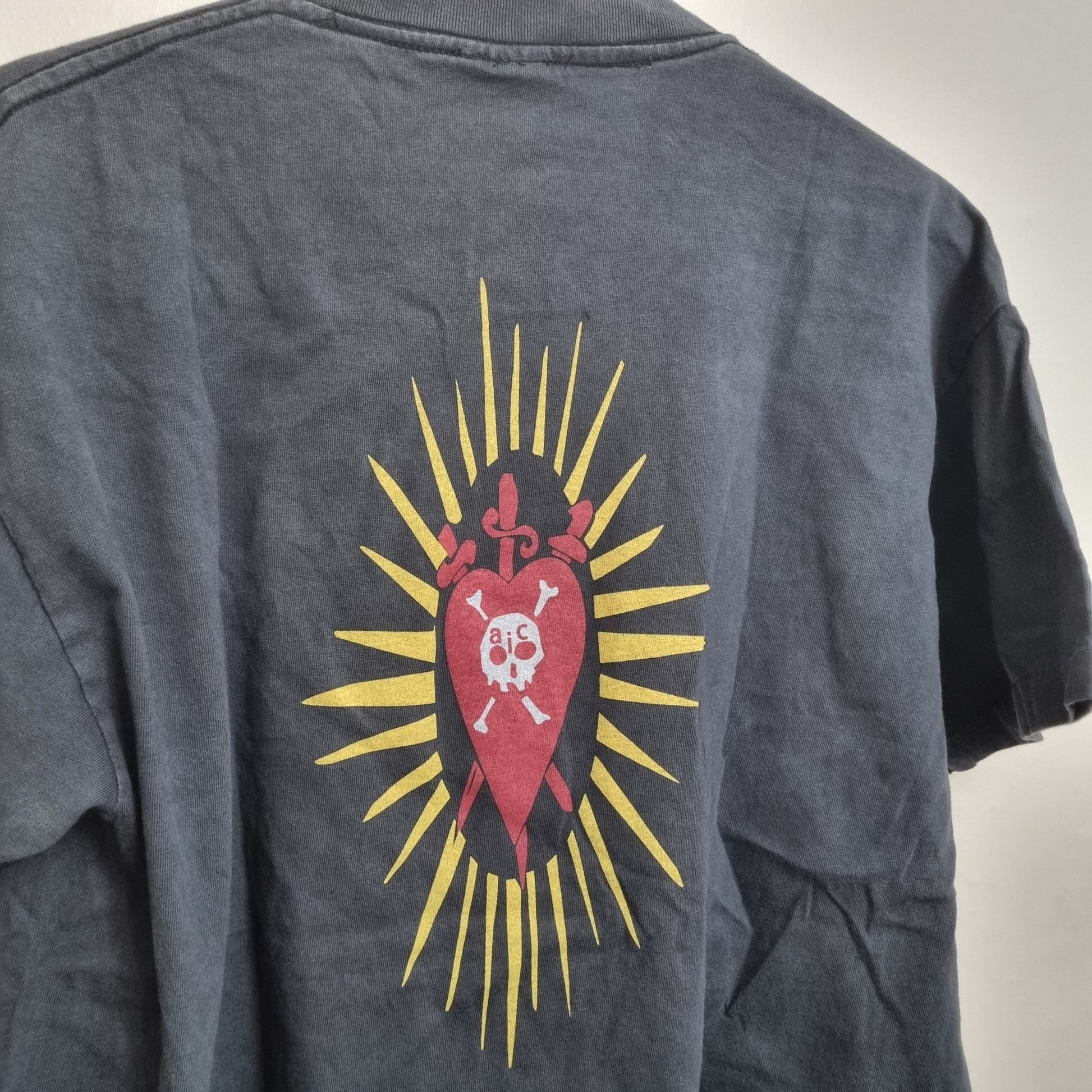 Alice In Chains Viintage Rock Band T Shirt Queen Of Hearts Graphic Print vintage graphic Clothes, Shoes & Accessories:Men:Men's Clothing:Shirts & Tops:T-Shirts by Golden Era Tees