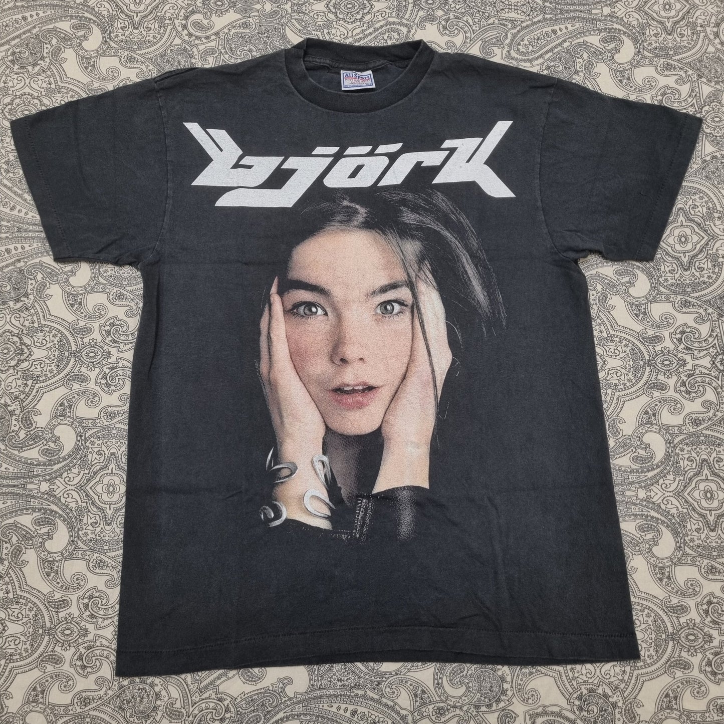 Bjork Vintage Band T Shirt Double - Sided Graphic Print Tee 90s vintage graphic Clothes, Shoes & Accessories:Men:Men's Clothing:Shirts & Tops:T-Shirts by Golden Era Tees