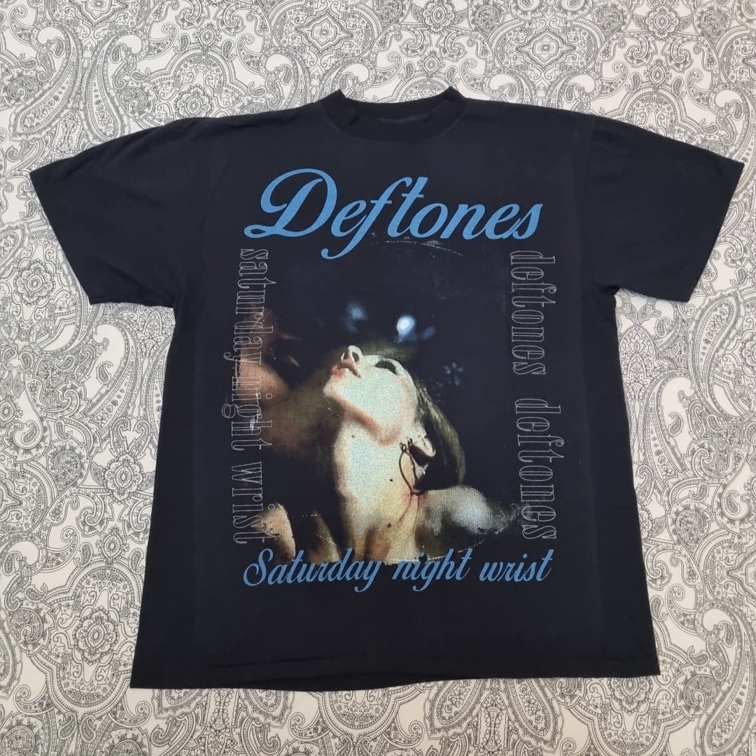Deftones Vintage T Shirt Saturday Night Wrist Metal Band Tee Graphic Print vintage graphic Vintage Tees by Golden Era Tees