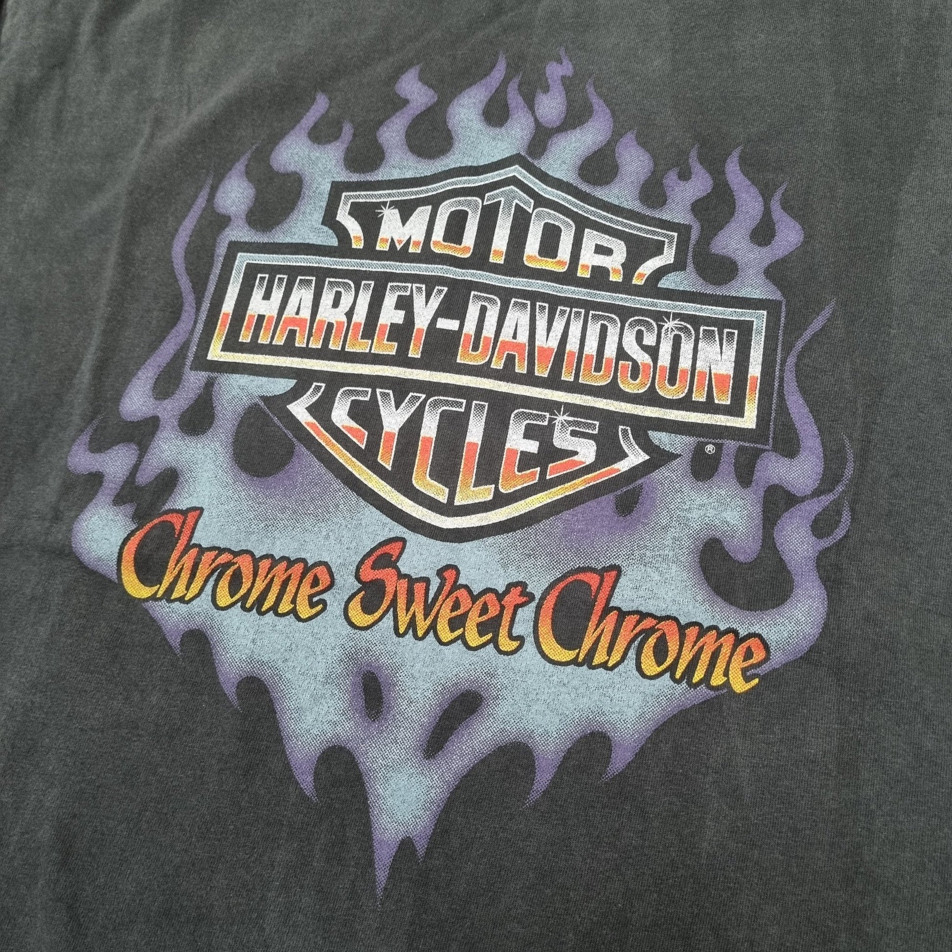 Harley Davidson Motorcycles Vintage T-shirt Daytona Beach Tee vintage graphic Clothes, Shoes & Accessories:Men:Men's Clothing:Shirts & Tops:T-Shirts by Golden Era Tees