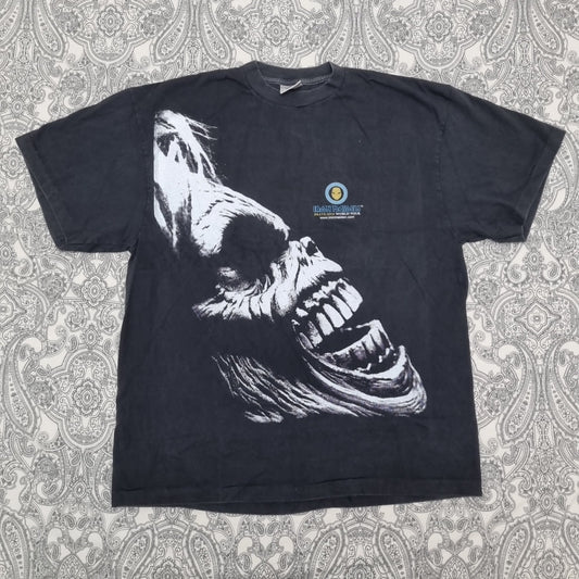 Iron Maiden Vintage T Shirt Brave New World Tour Eddie Graphic Print vintage graphic Vintage Tees by Golden Era Tees