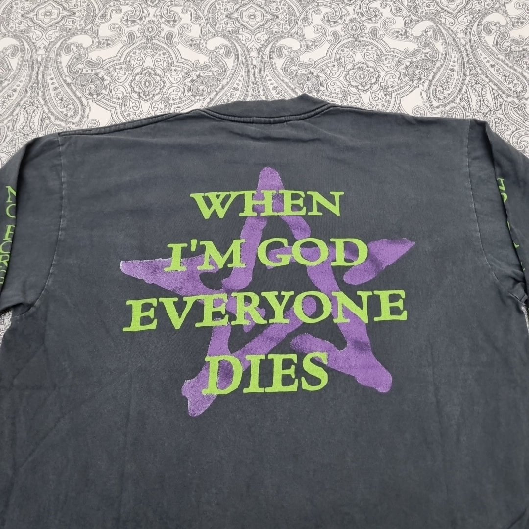 Marilyn Manson Vintage T Shirt When I'm God Everyone Dies Graphic Print vintage graphic Vintage Tees by Golden Era Tees
