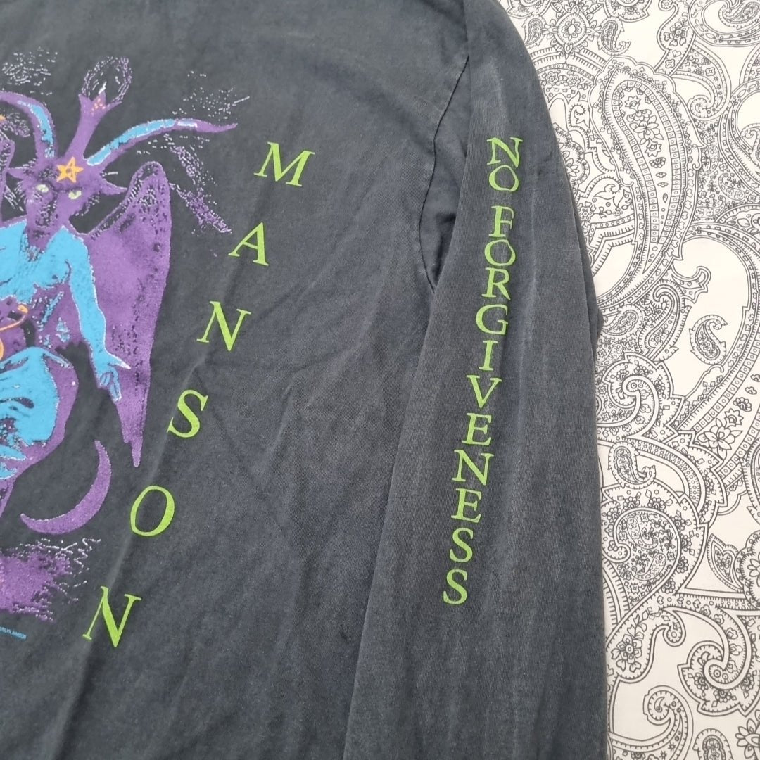 Marilyn Manson Vintage T Shirt When I'm God Everyone Dies Graphic Print vintage graphic Vintage Tees by Golden Era Tees