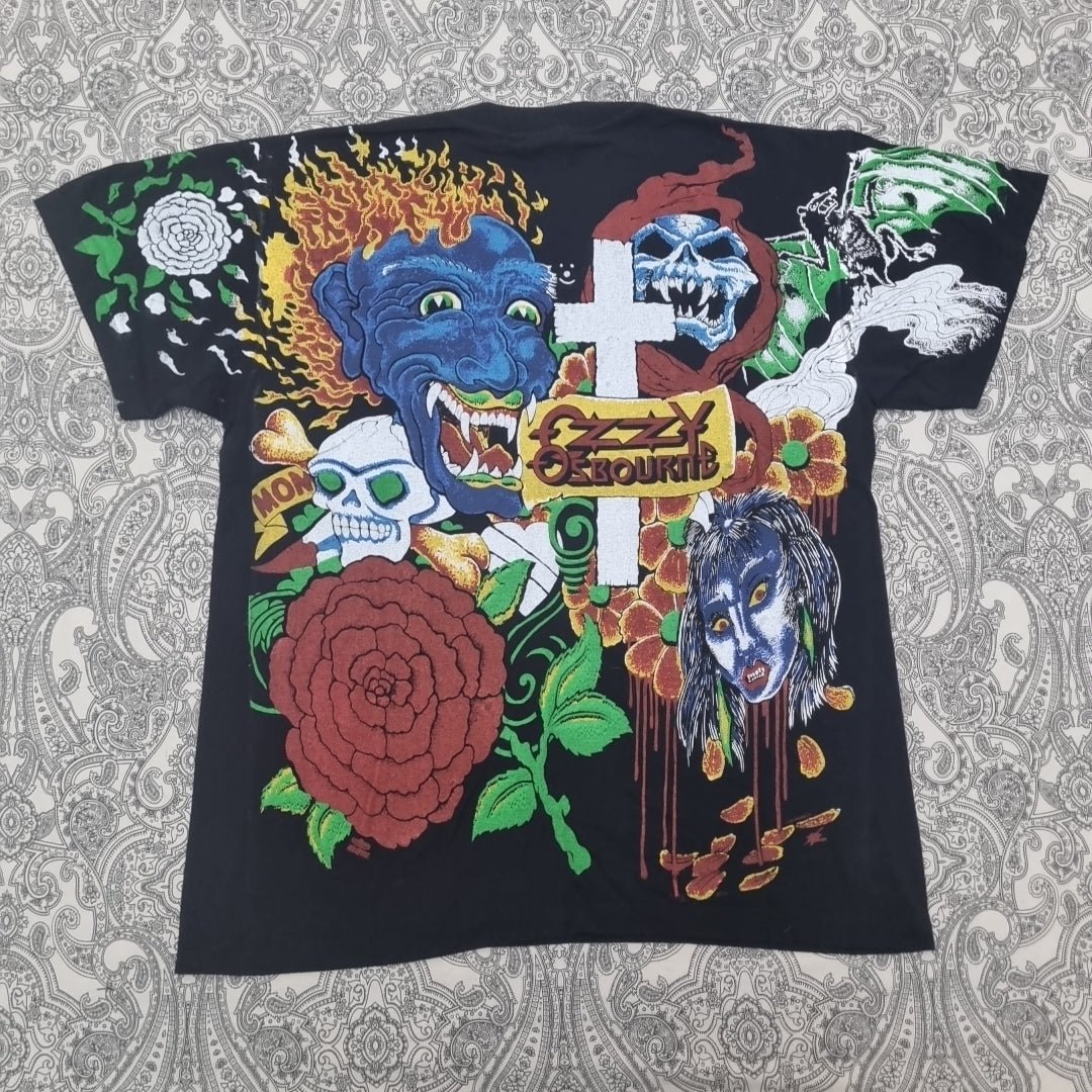 Ozzy Osbourne Vintage T Shirt XL Metal Band Tee Ovp Graphic Black Sabbath vintage graphic Vintage Tees by Golden Era Tees