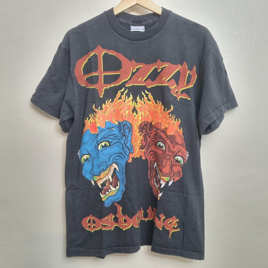 Ozzy Osbourne Vintage Tattoo Band T Shirt All Over Print vintage graphic Clothes, Shoes & Accessories:Men:Men's Clothing:Shirts & Tops:T-Shirts by Golden Era Tees