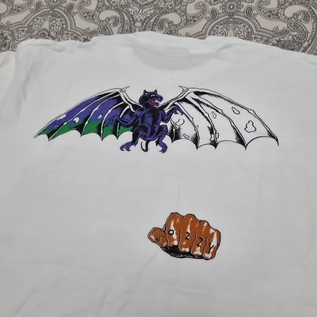 Ozzy Osbourne Vintage Tattoo T Shirt Concert Tour All Over Print AOP Long Sleeve vintage graphic Vintage Tees by Golden Era Tees