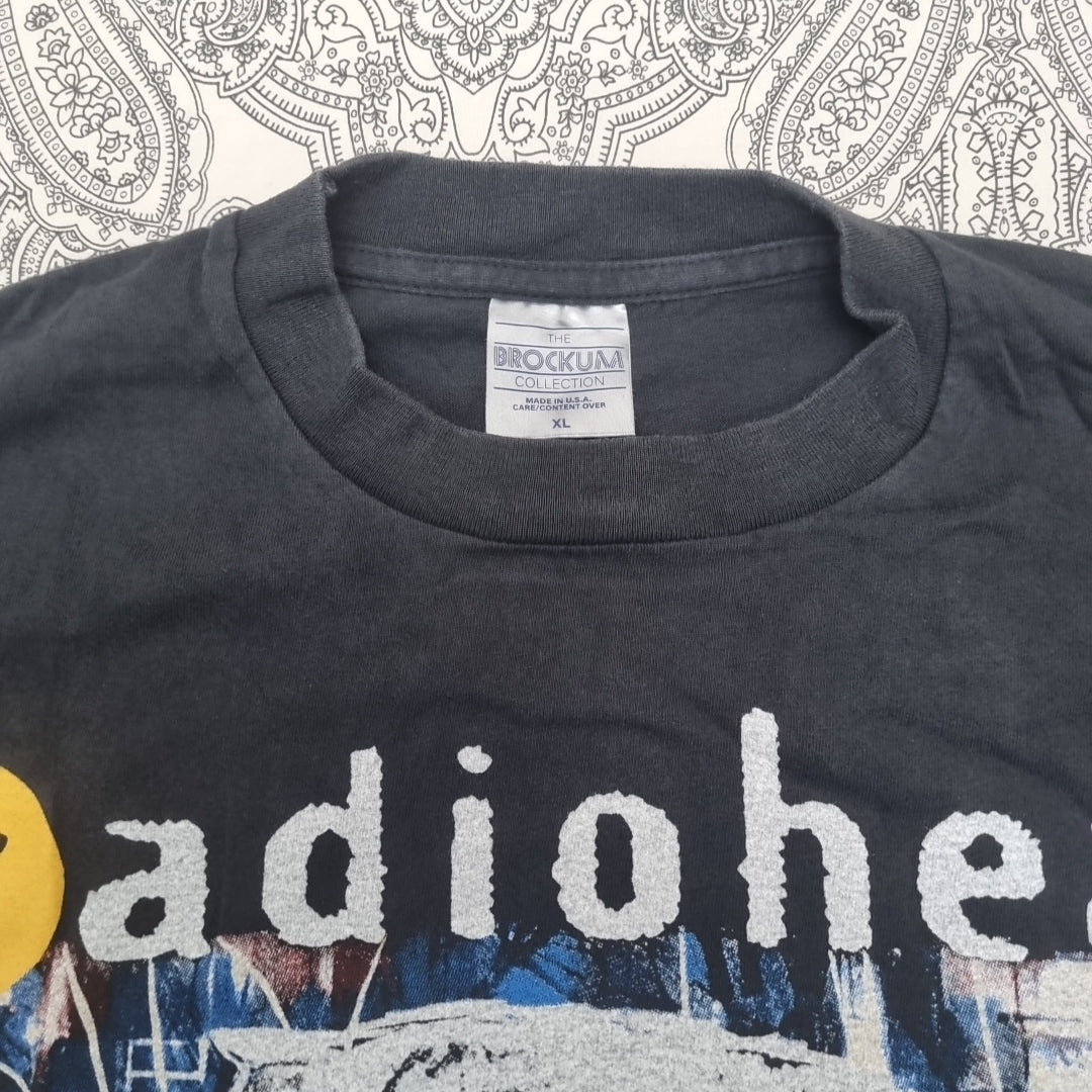 Radiohead Vintage Band T-Shirt Pablo Honey Graphic Print Long Sleeve vintage graphic Vintage Tees by Golden Era Tees