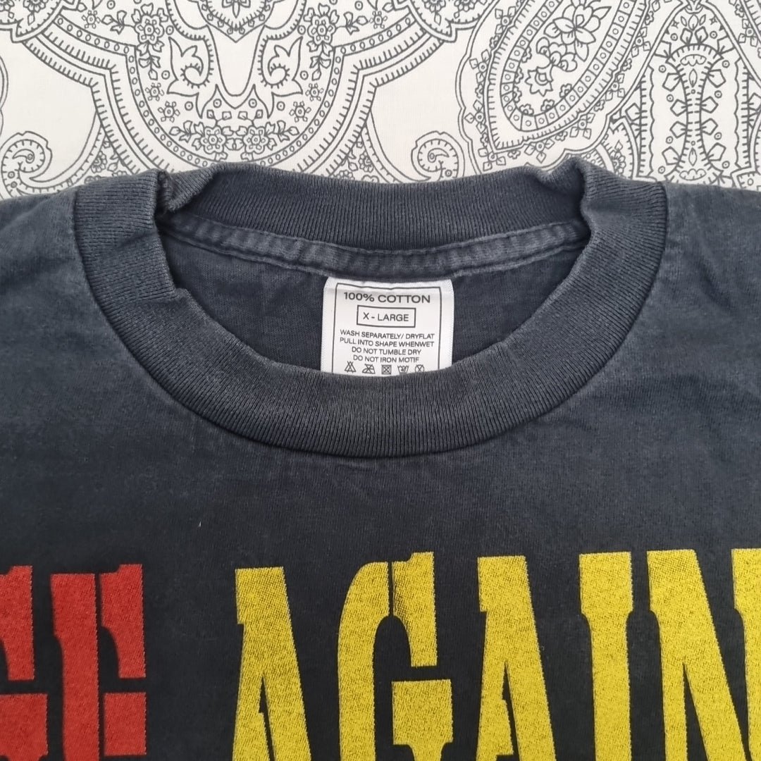 Rage Against The Machine Vintage T-Shirt Against All Odds Graphic Print vintage graphic Vintage Tees by Golden Era Tees