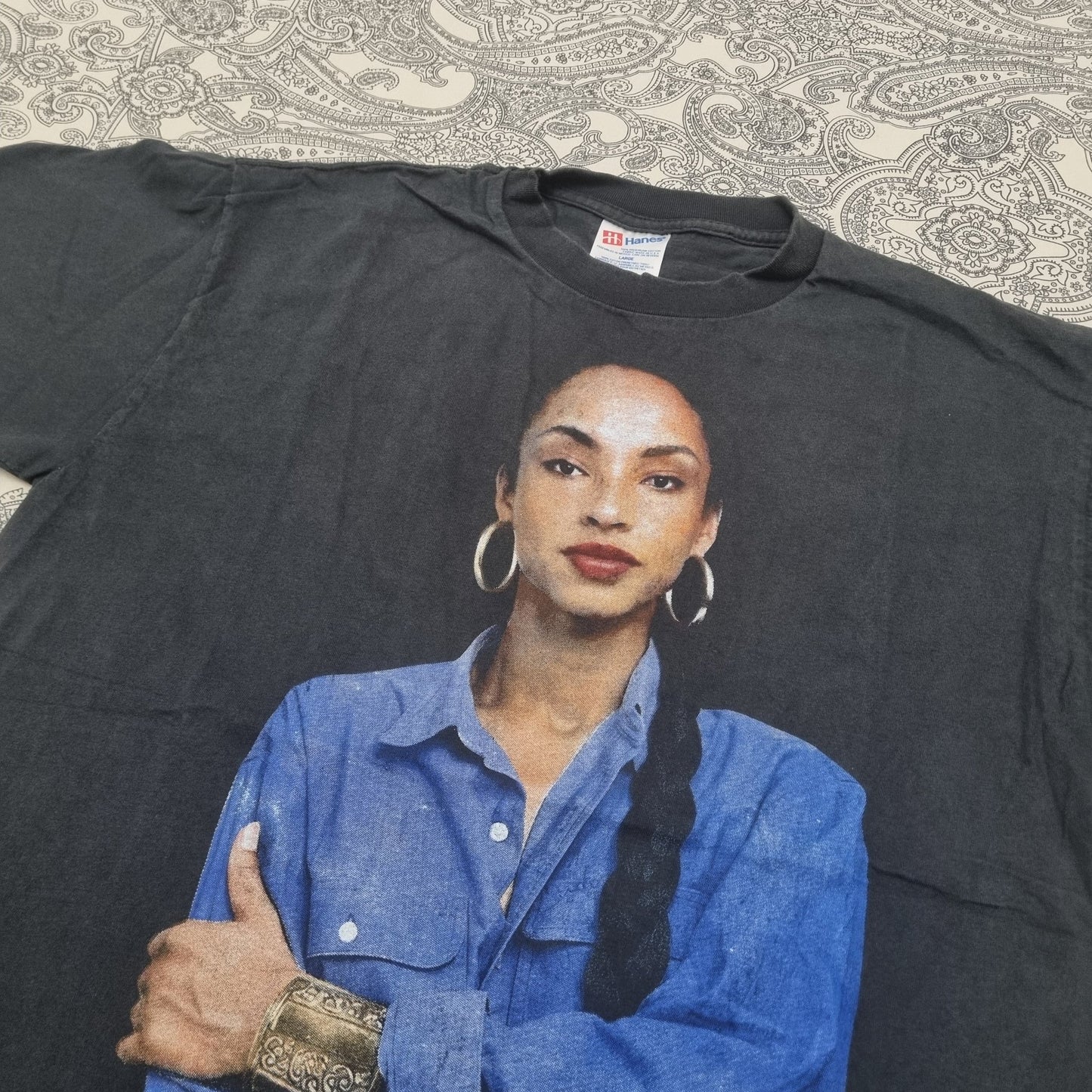 Sade Vintage T Shirt Graphic Portrait Back Print Rare Streetwear Tee vintage graphic Clothes, Shoes & Accessories:Men:Men's Clothing:Shirts & Tops:T-Shirts by Golden Era Tees