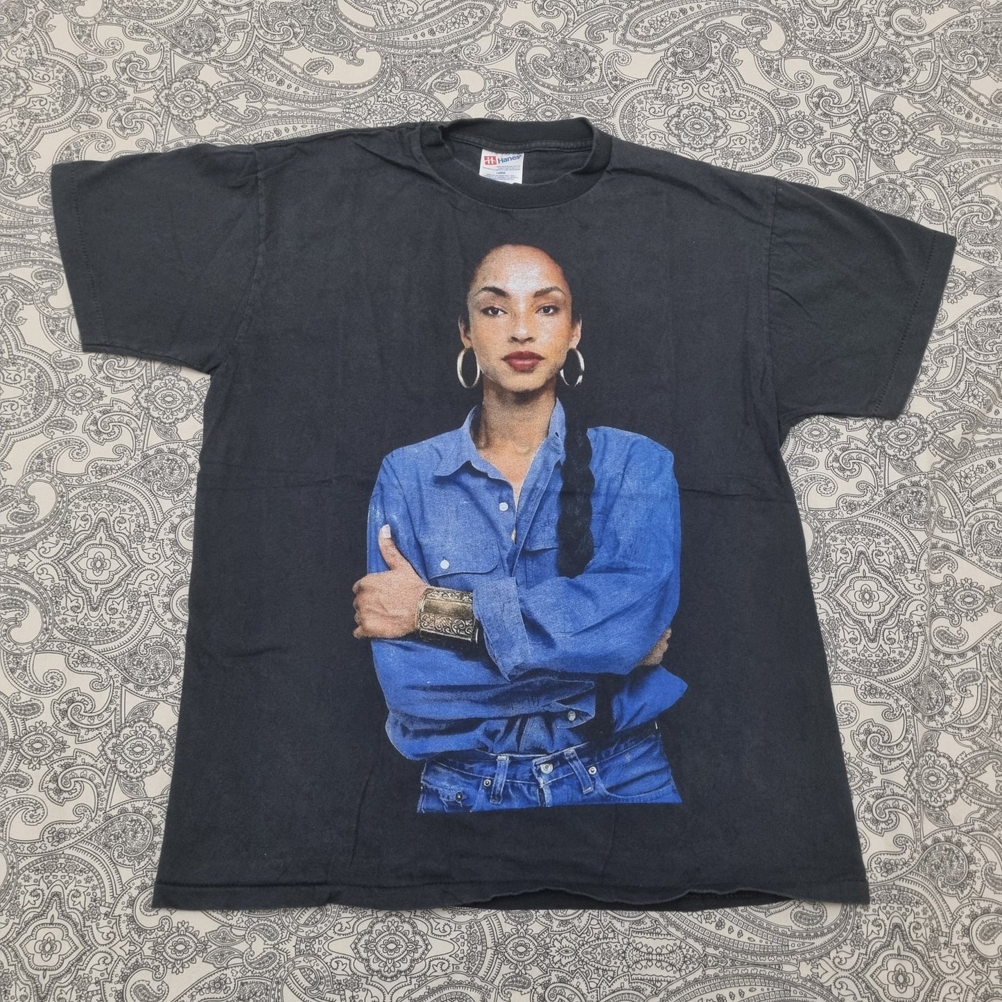 Sade Vintage T Shirt Graphic Portrait Back Print Rare Streetwear Tee vintage graphic Clothes, Shoes & Accessories:Men:Men's Clothing:Shirts & Tops:T-Shirts by Golden Era Tees