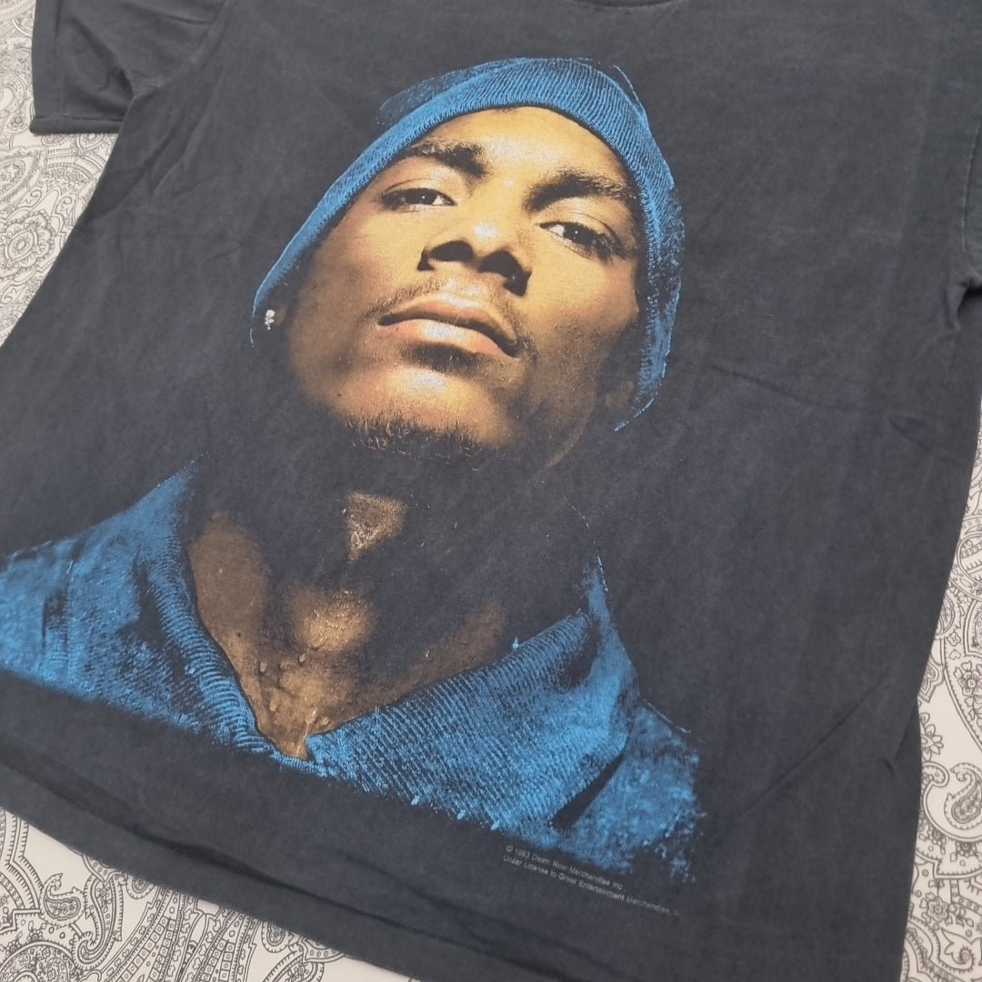 Snoop Dogg Vintage T-shirt Death Row 1993 Hip - Hop Raptee Beware Of Dogg vintage graphic Vintage Tees by Golden Era Tees