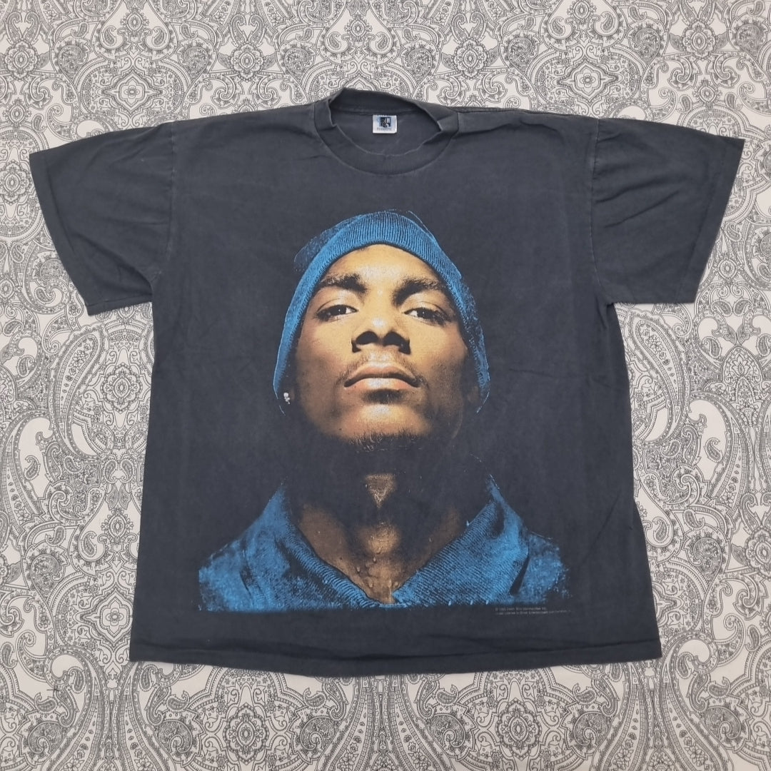 Snoop Dogg Vintage T-shirt Death Row 1993 Hip - Hop Raptee Beware Of Dogg vintage graphic Vintage Tees by Golden Era Tees