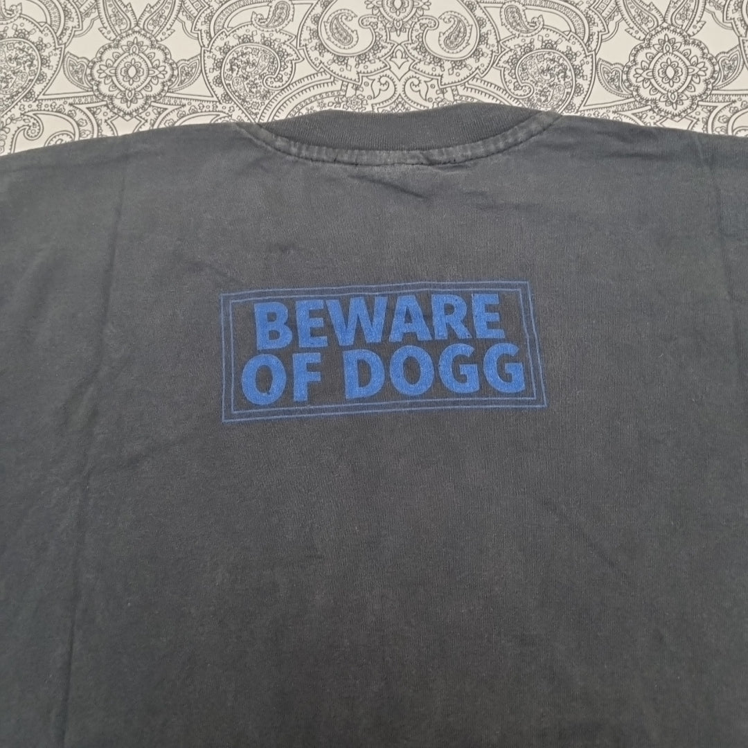 Snoop Dogg Vintage T-shirt Death Row 1993 Hip - Hop Raptee Beware Of Dogg vintage graphic Vintage Tees by Golden Era Tees