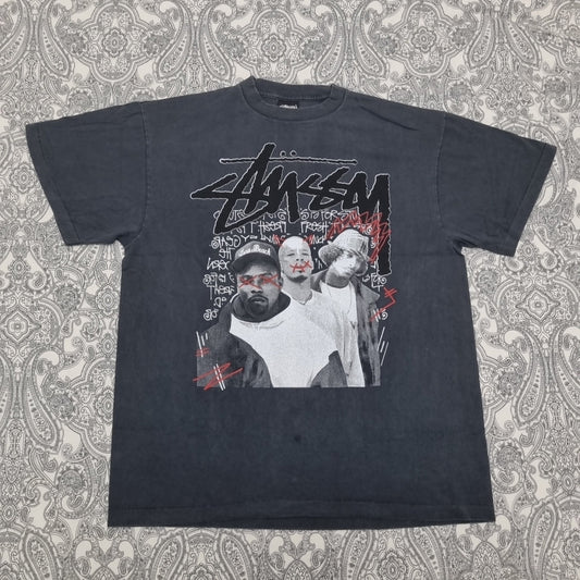 Stussy & Nate Dogg Vintage T Shirt Raptee Snoop Dogg Warren G vintage graphic Vintage Tees by Golden Era Tees