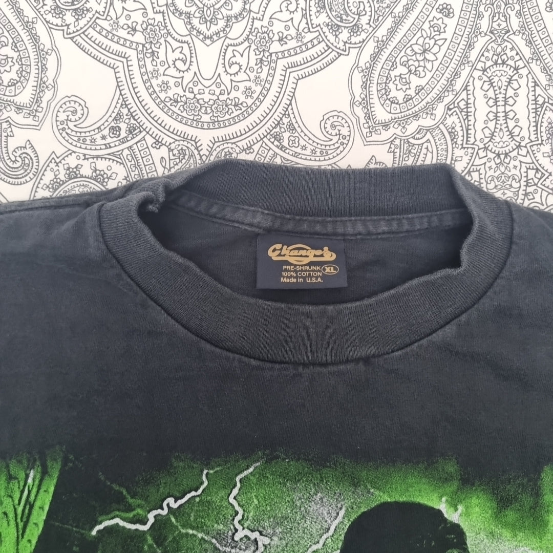 The Matrix Movie Vintage T Shirt 1999 Neo Morpheus Trinity Green Code Graphic vintage graphic Vintage Tees by Golden Era Tees