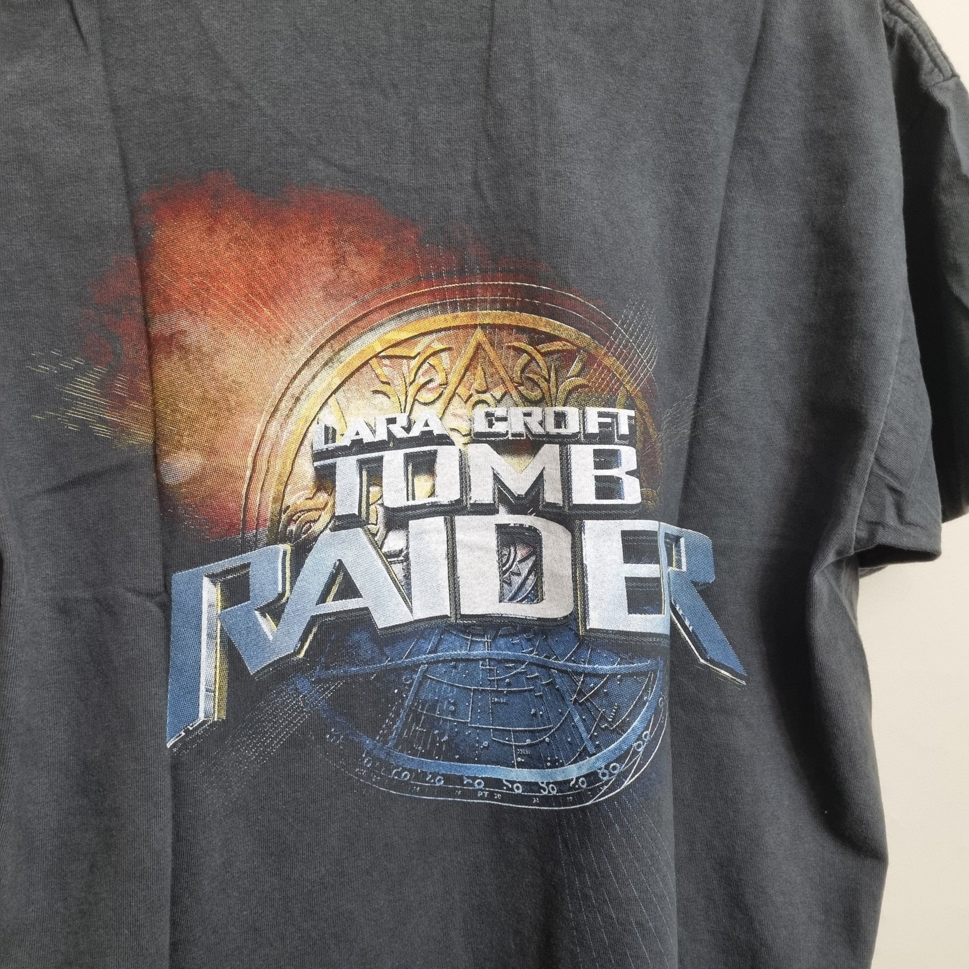 Tomb Raider Lara Croft Vintage Movie T Shirt Graphic Tee vintage graphic Vintage Tees by Golden Era Tees