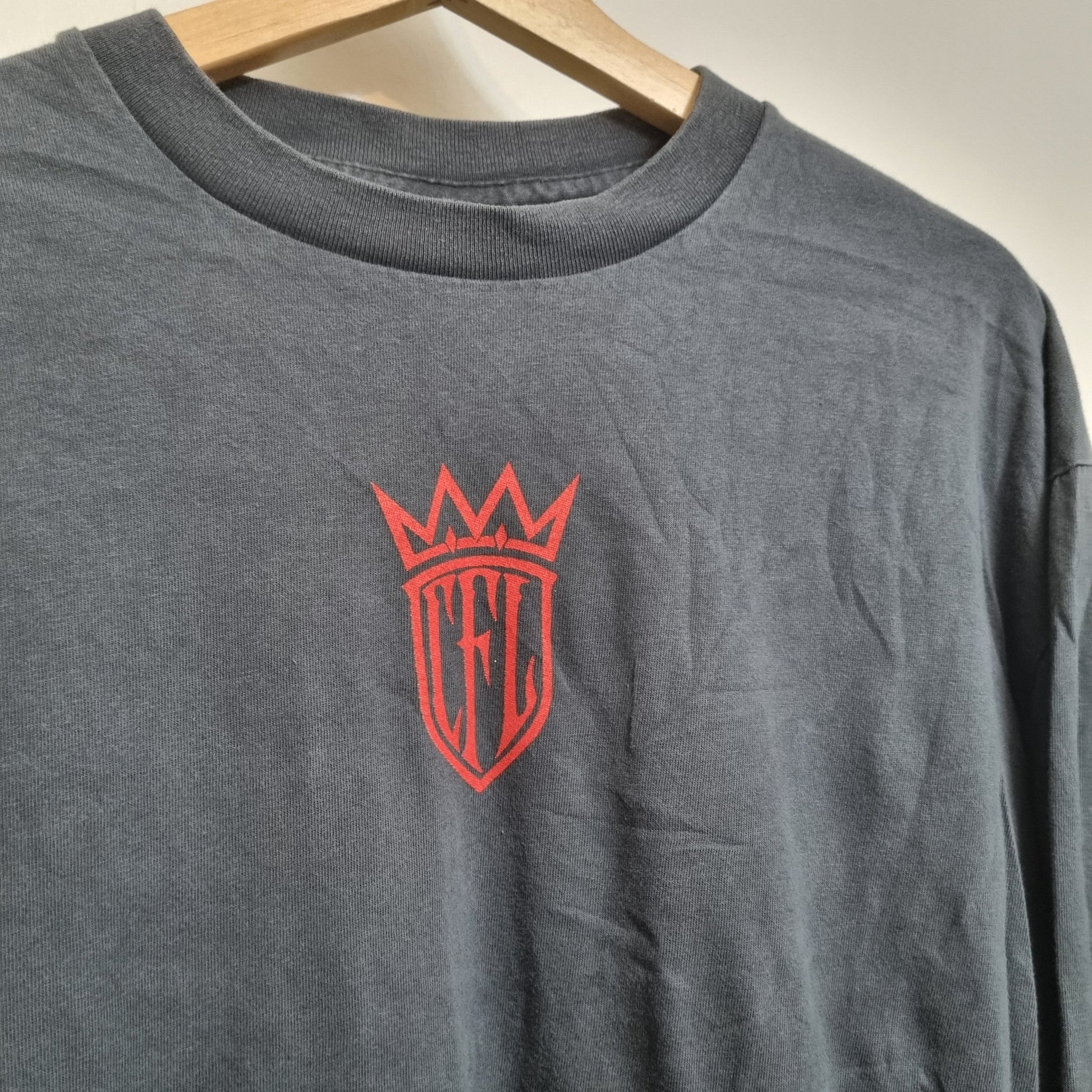 West Coast Choppers Vintage Cross T Shirt Red Logo Choppers For Life Long Sleeve vintage graphic Clothes, Shoes & Accessories:Men:Men's Clothing:Shirts & Tops:T-Shirts by Golden Era Tees