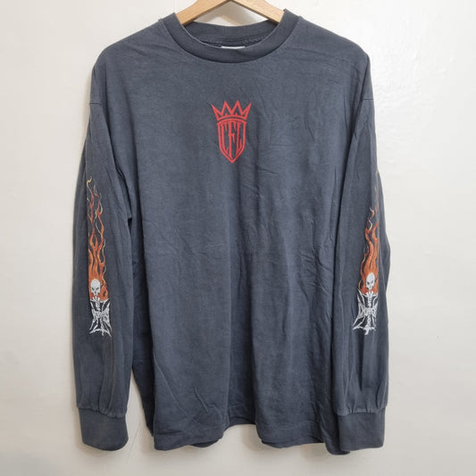 West Coast Choppers Vintage Cross T Shirt Red Logo Choppers For Life Long Sleeve vintage graphic Clothes, Shoes & Accessories:Men:Men's Clothing:Shirts & Tops:T-Shirts by Golden Era Tees