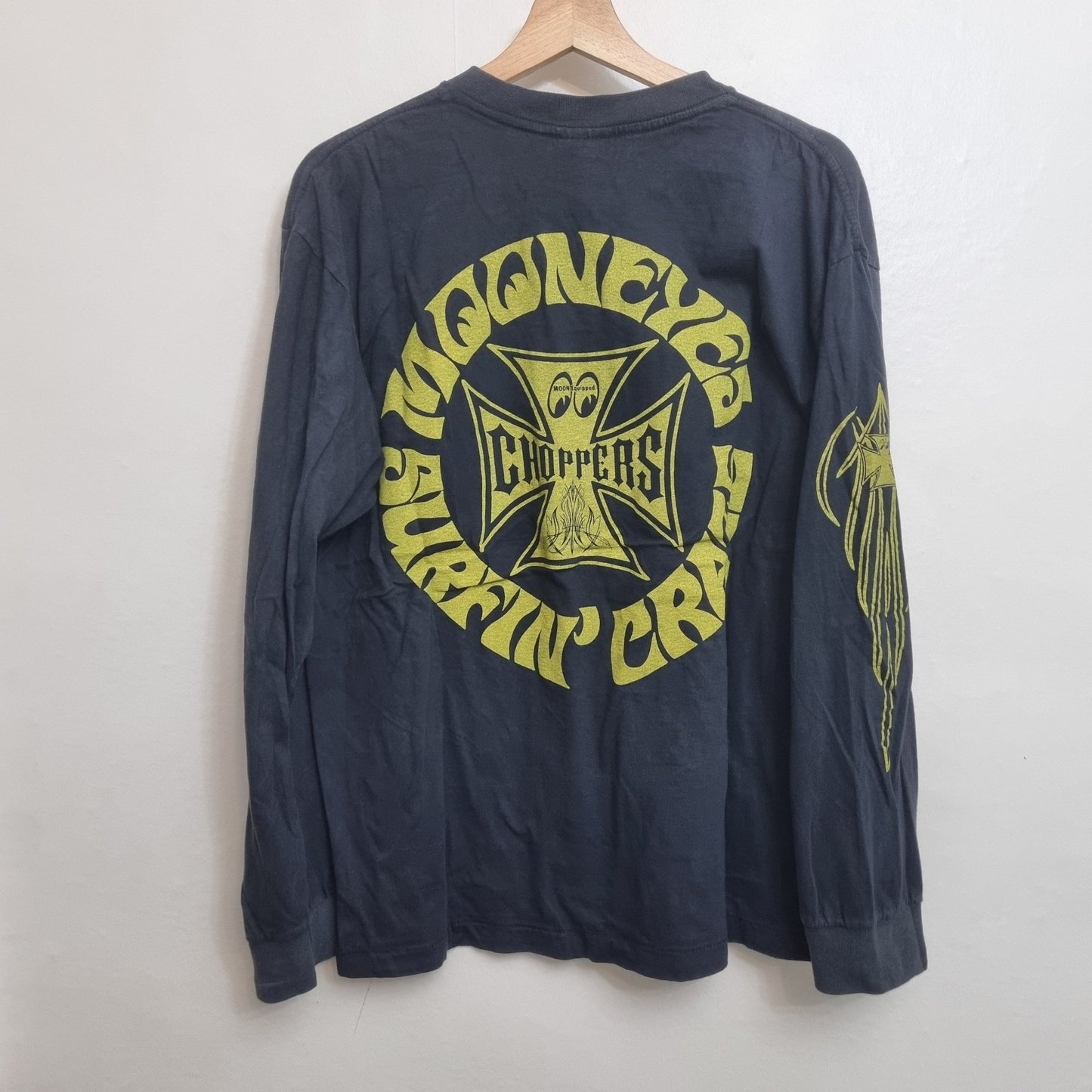 West Coast Choppers Vintage Cross T Shirt Surfers Craze Bike Tee vintage graphic Clothes, Shoes & Accessories:Men:Men's Clothing:Shirts & Tops:T-Shirts by Golden Era Tees